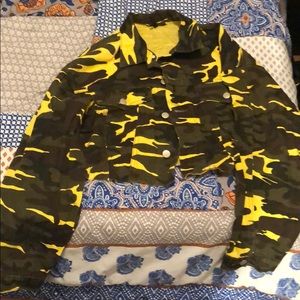 Camo Cropped Jacket